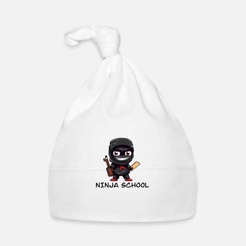 skole ninja Økologisk babys lue