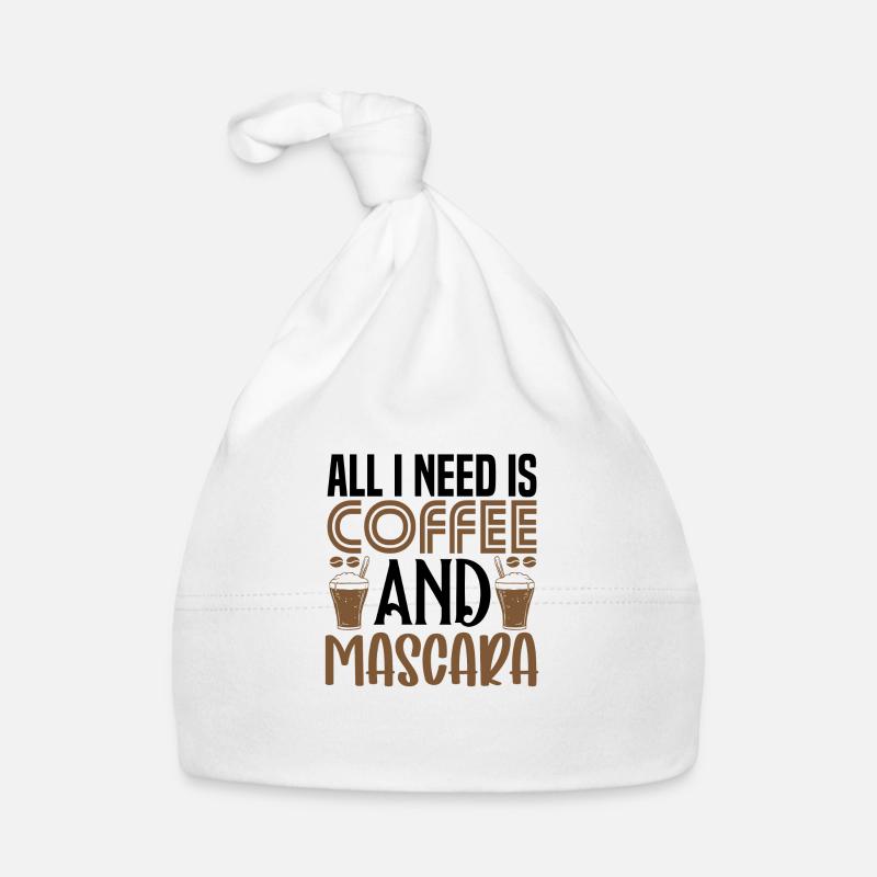 All i need is Coffee and Mascara Baby Bio-Mütze