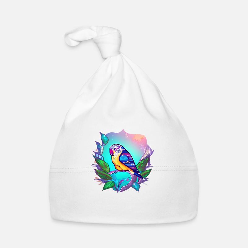 Cockatiel Budgie Bird Bird Bird Owner Organic Baby Cap
