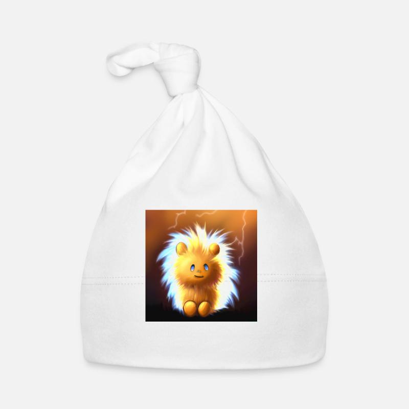 Cute Thing 2 - Organic Baby Cap - white