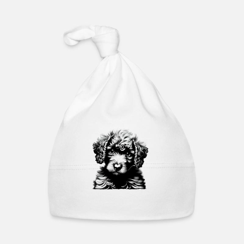 Caniche chiot Puodle chiot propriétaire de chien amour Bonnet bio Bébé