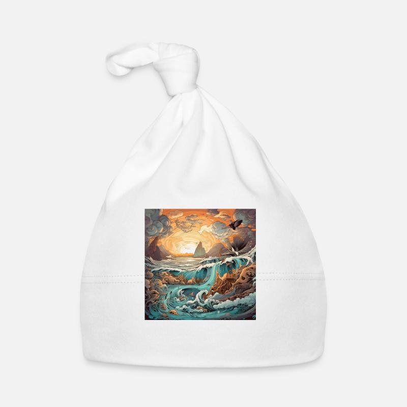 Ciel et Mer Bonnet bio Bébé