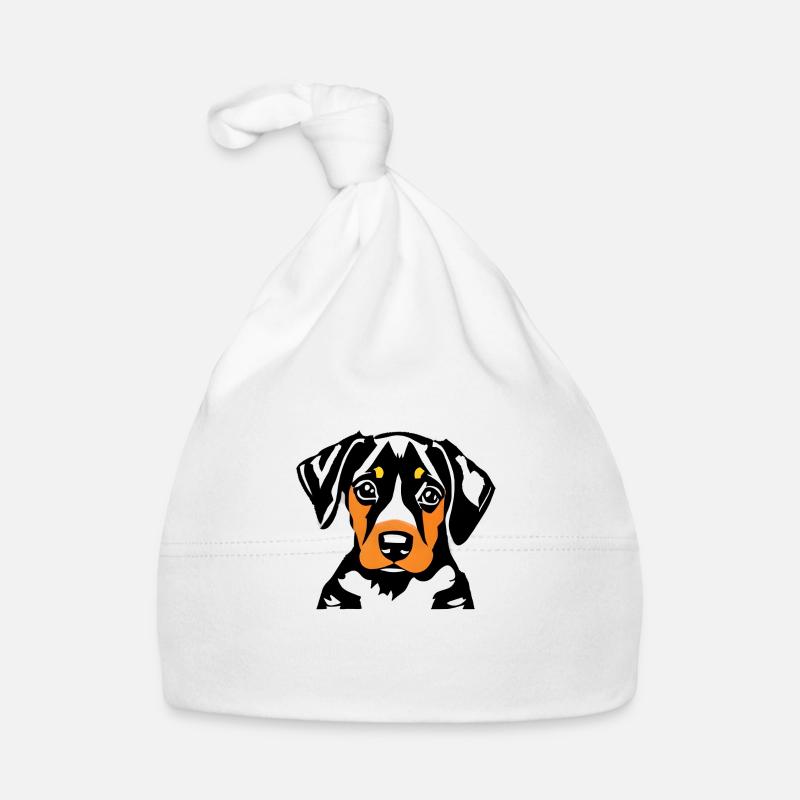 Doberman Chien Doberman Dresseur Doberman Chiot Bonnet bio Bébé