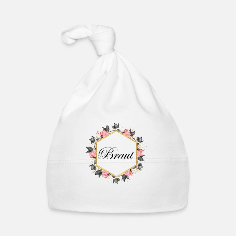 Braut Baby Bio-Mütze