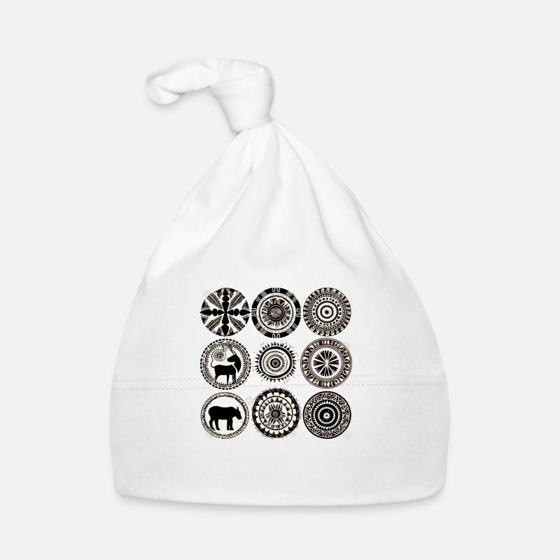Afrikanische Folklore Baby Bio-Mütze