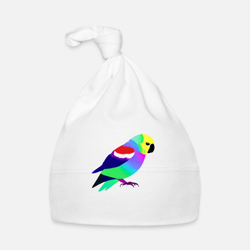 Budgie Bird Owner Bird Cockatiel Organic Baby Cap