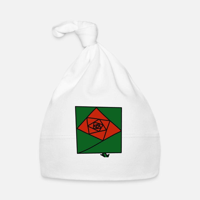 Rose 1 Baby Bio-Mütze