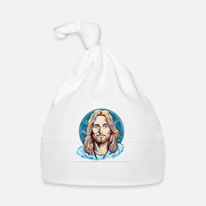 Jesus Christ #08 Organic Baby Cap