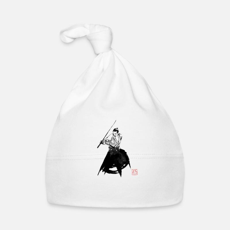 Samurai beendet den Kampf Baby Bio-Mütze