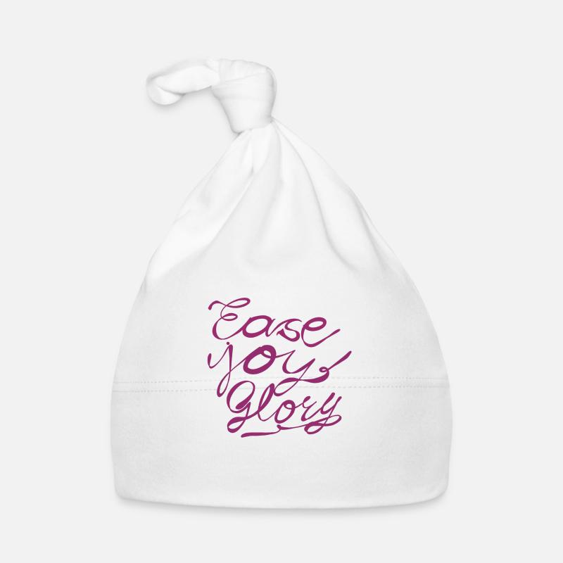 Ease Joy Glory Organic Baby Cap