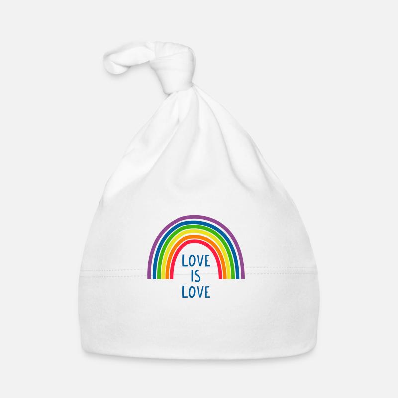 Priede Rainbow Love est Love LGBT Pride Bonnet bio Bébé