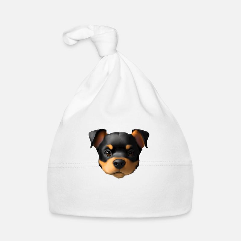 Chiens Rottweiler Chien Chiot Rottweiler Chiot Bonnet bio Bébé