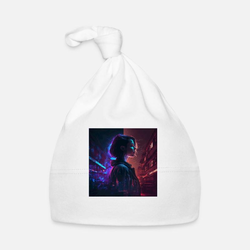 Neon auf der Haut Baby Bio-Mütze