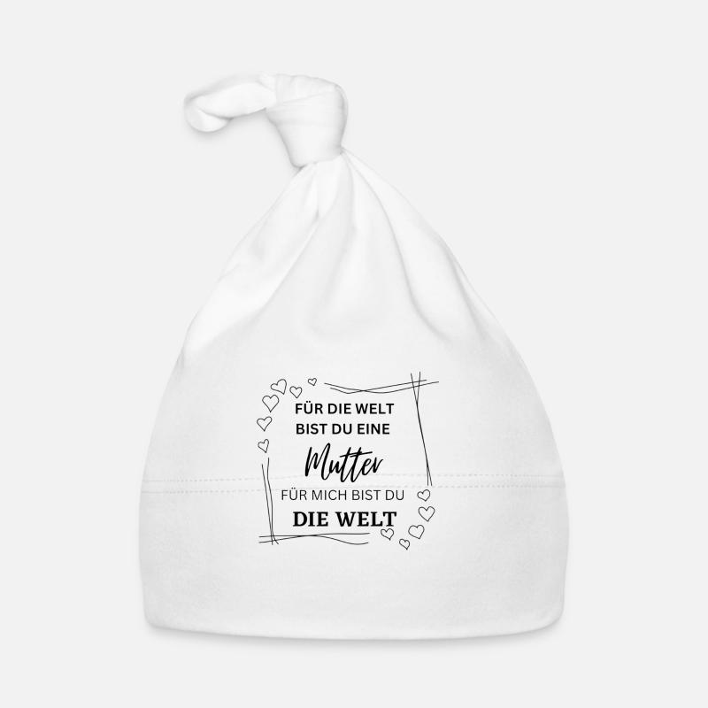 Mutter beste der Welt Baby Bio-Mütze