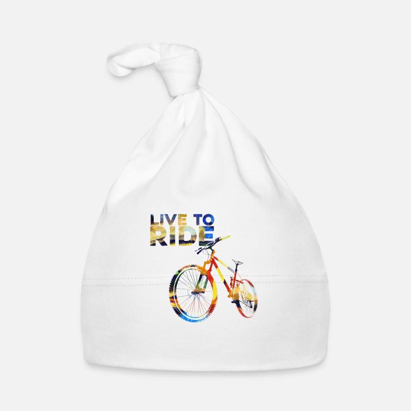 Vivre pour rouler Bonnet bio Bébé