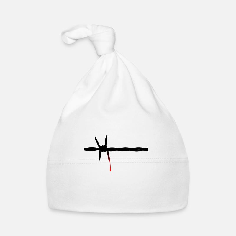 Blutiger Stacheldraht Baby Bio-Mütze