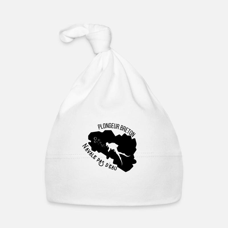 Plongeur breton n’avale pas d’eau Bonnet bio Bébé
