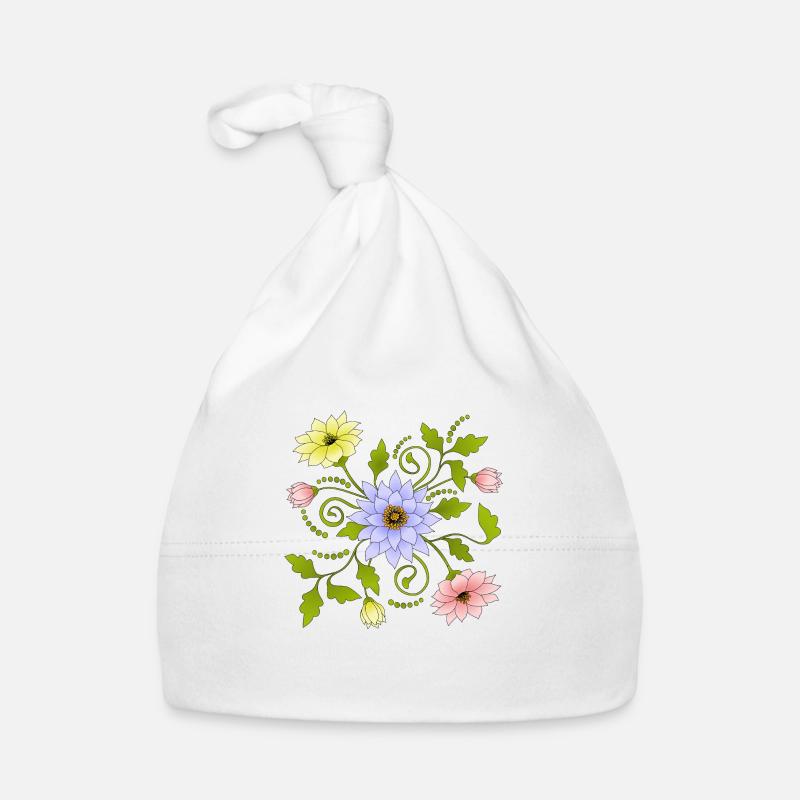 Fleur Bonnet bio Bébé