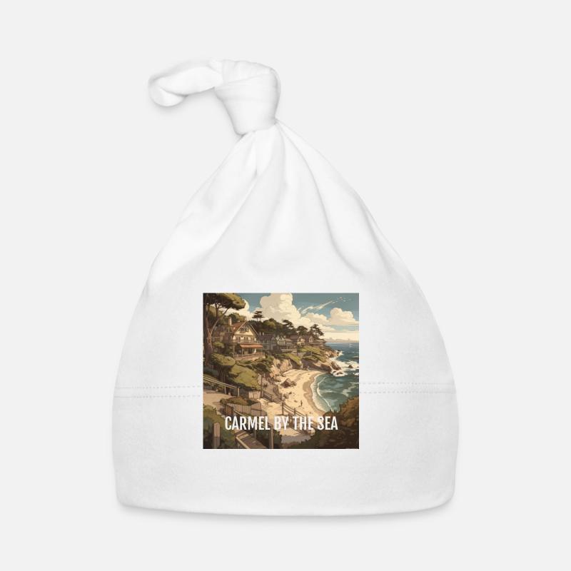 camel by the sea Baby Bio-Mütze