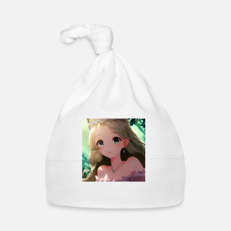 Prinzessin im Gartenhimmel Baby Bio-Mütze