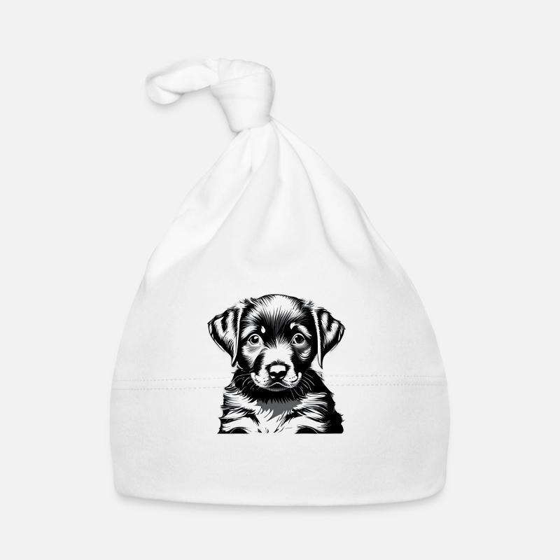 Labrador propriétaire chiot Labrador Retriever Bonnet bio Bébé
