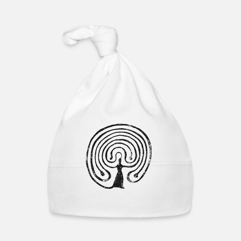 Labyrinthe Bonnet bio Bébé