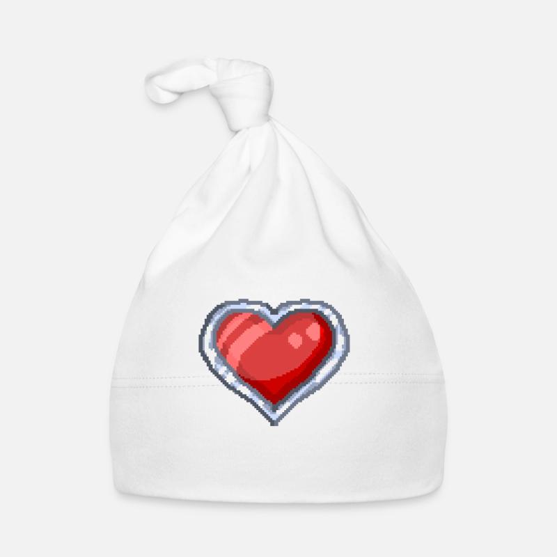 Pillowg1rl Emote Herz Baby Bio-Mütze