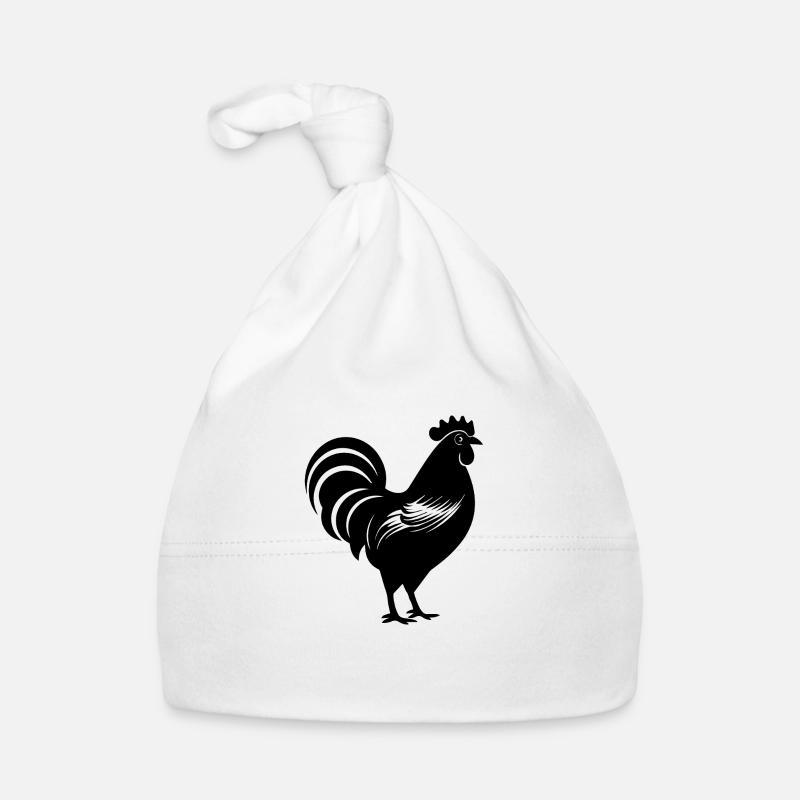 Chicken Chicken House Poultry Rooster Farm Organic Baby Cap