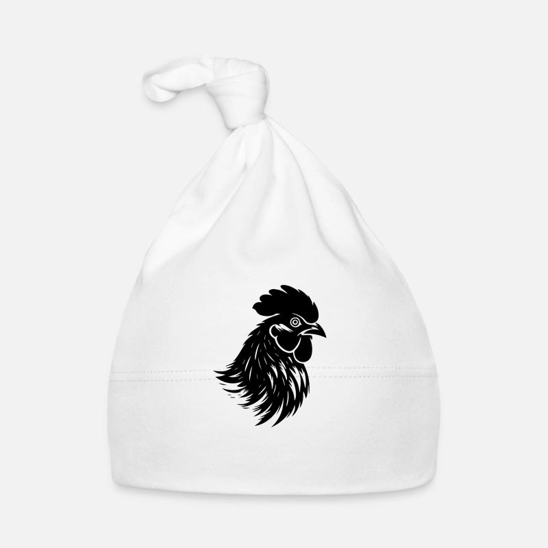 Chicken Chicken House Poultry Rooster Farm Organic Baby Cap