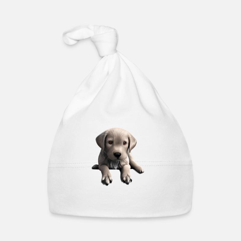Labrador, propriétaire du chiot Labrador Retriever Bonnet bio Bébé
