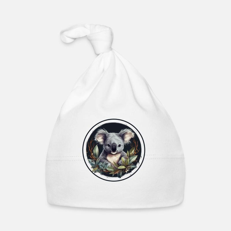 Koala mignon Bonnet bio Bébé
