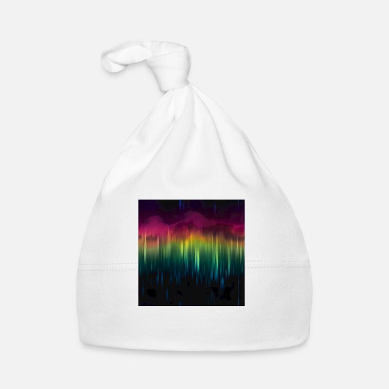 Aurora Symphony: Collection d’aurores boréales Bonnet bio Bébé