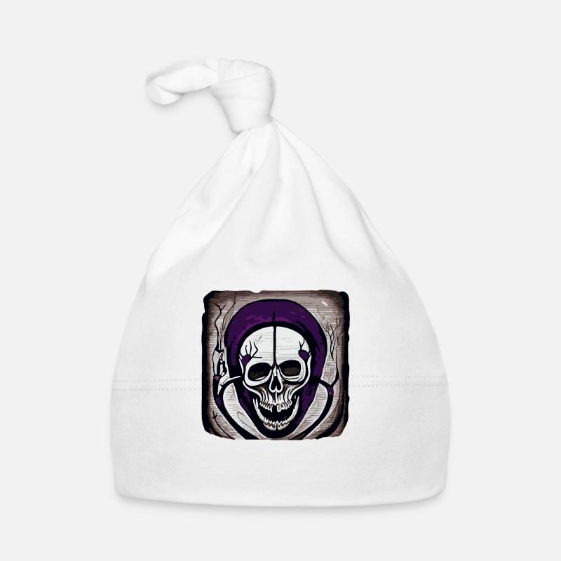 Calaverite - Bonnet bio Bébé - blanc