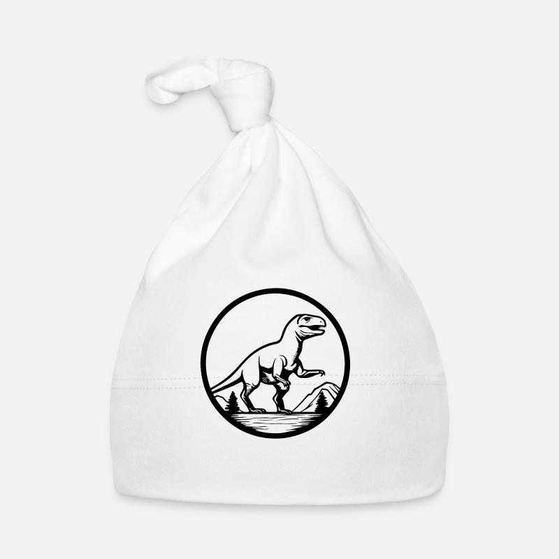Dino Dinosaur Dinosaurs Paleontology Organic Baby Cap