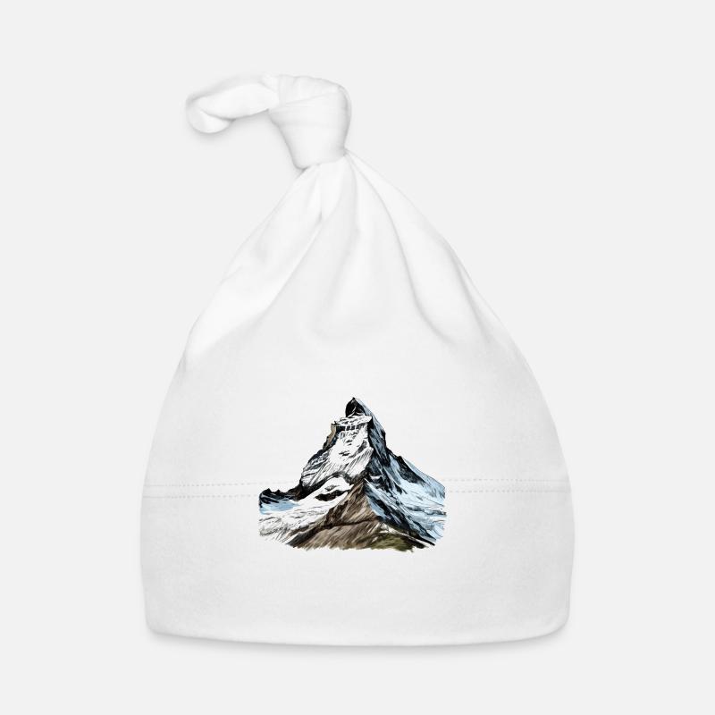 Majesté de la montagne Bonnet bio Bébé