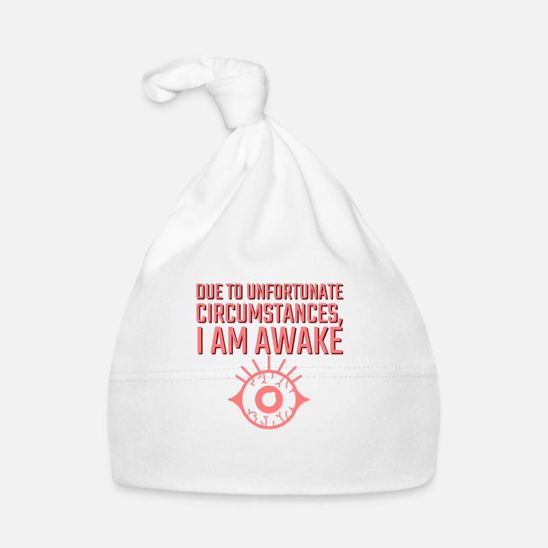 En raison de circonstances malheureuses, je suis éveillé Bonnet bio Bébé