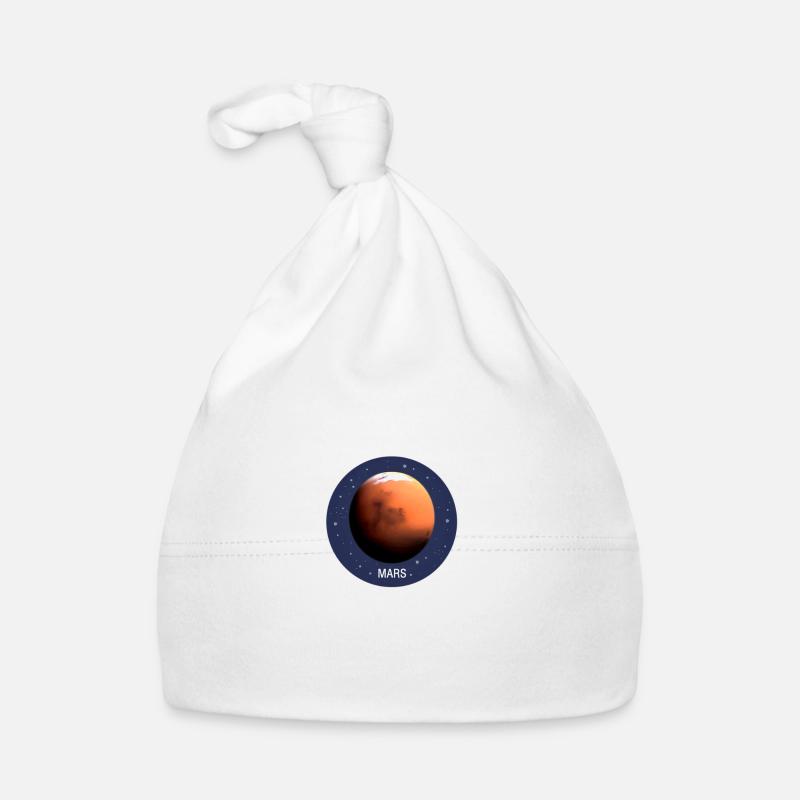 Planète Mars Bonnet bio Bébé