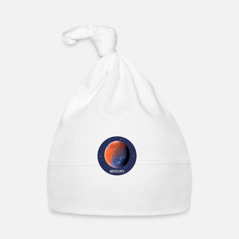 Planet Mercury Organic Baby Cap