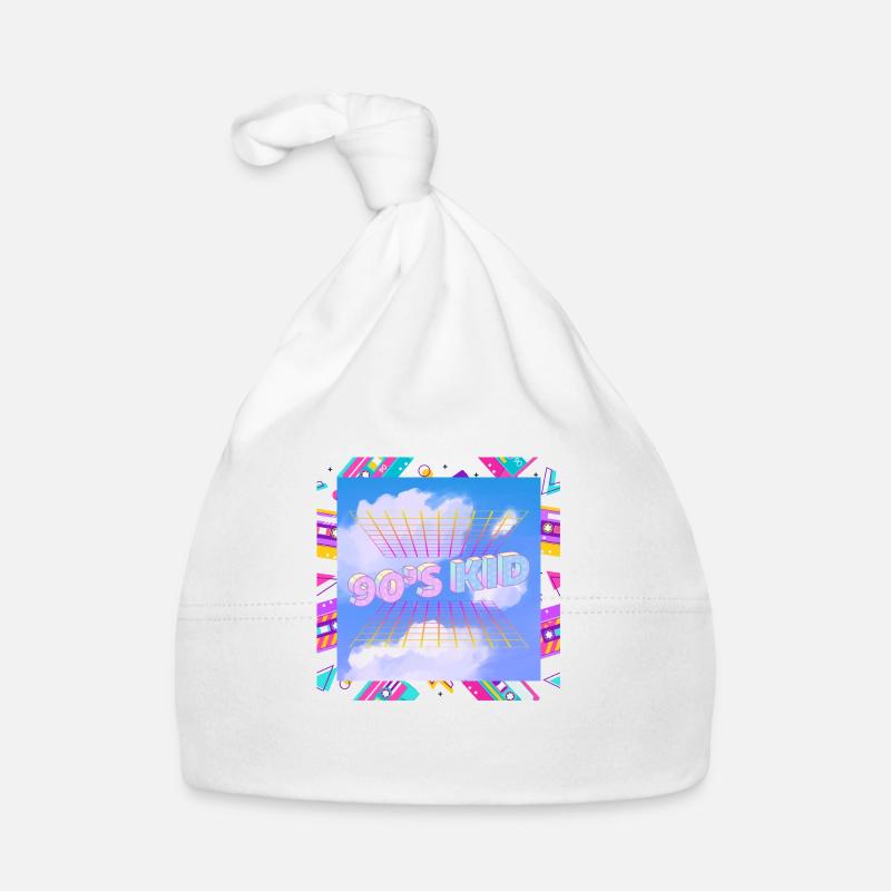 Retro 90s kid Organic Baby Cap