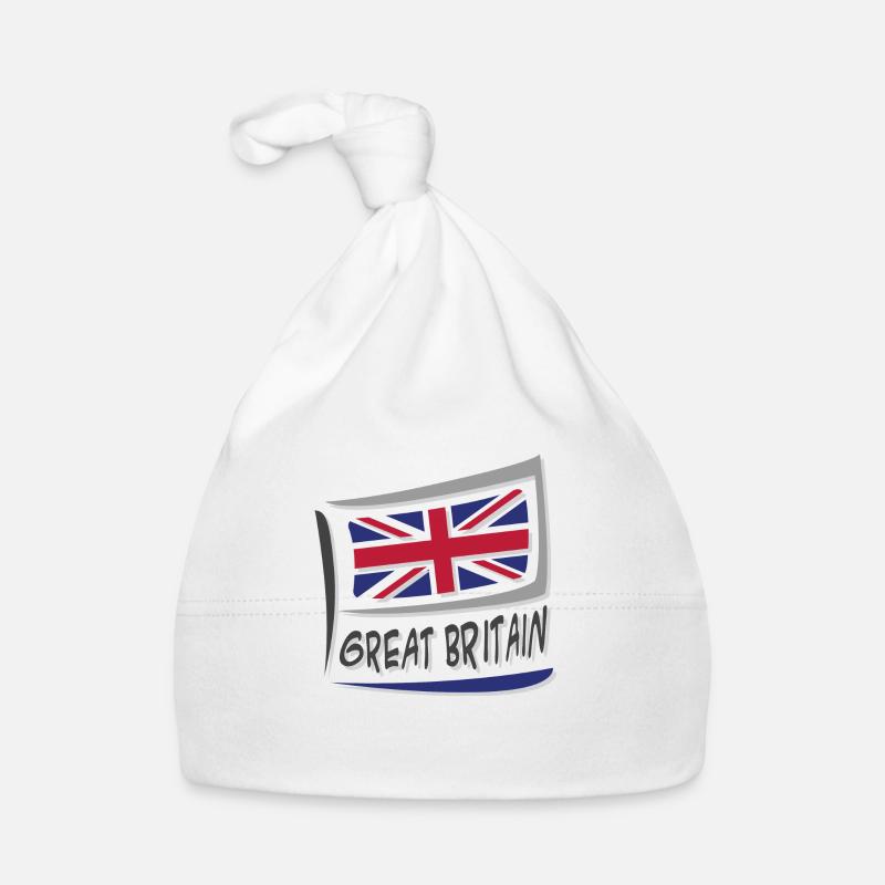 Great Britain Organic Baby Cap