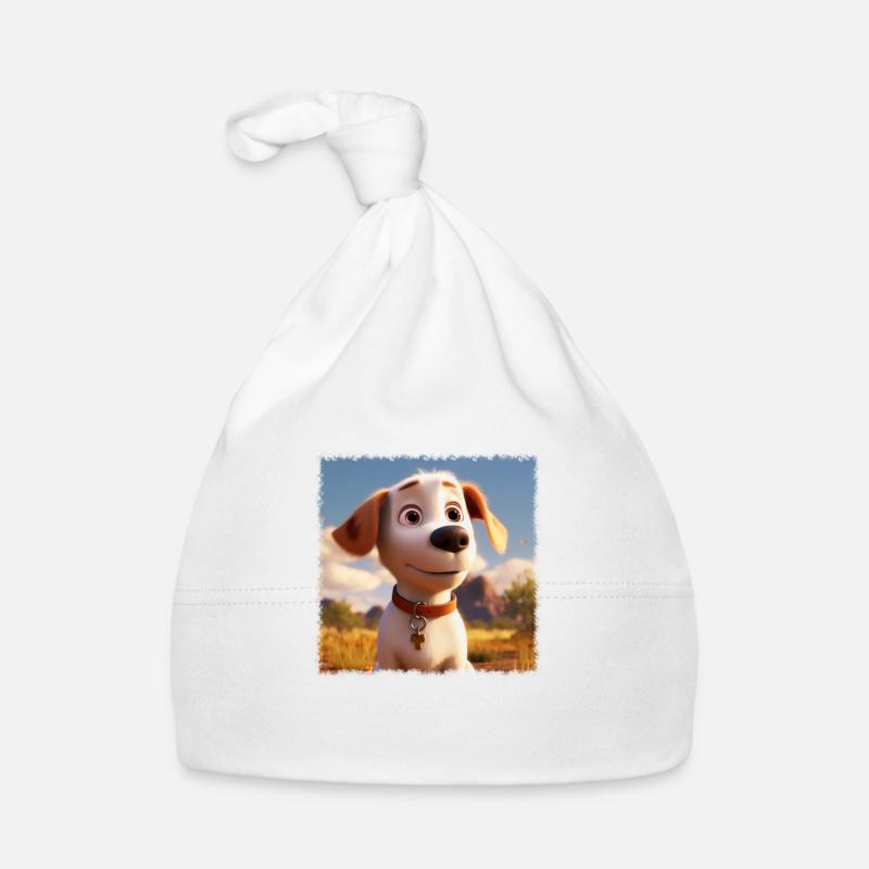 affectionate dog Organic Baby Cap