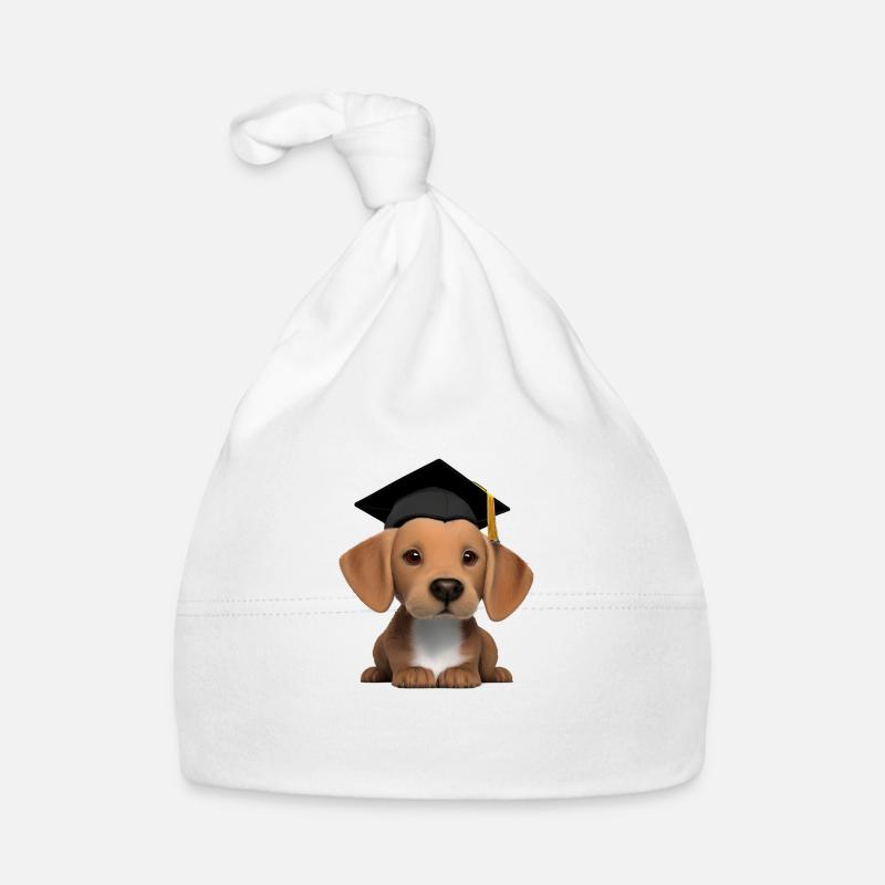 Bachelor Labrador Graduation Dogs Studies Bonnet bio Bébé
