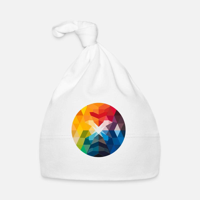 Sublimé Prisma - Baby Bio-Mütze - Weiß