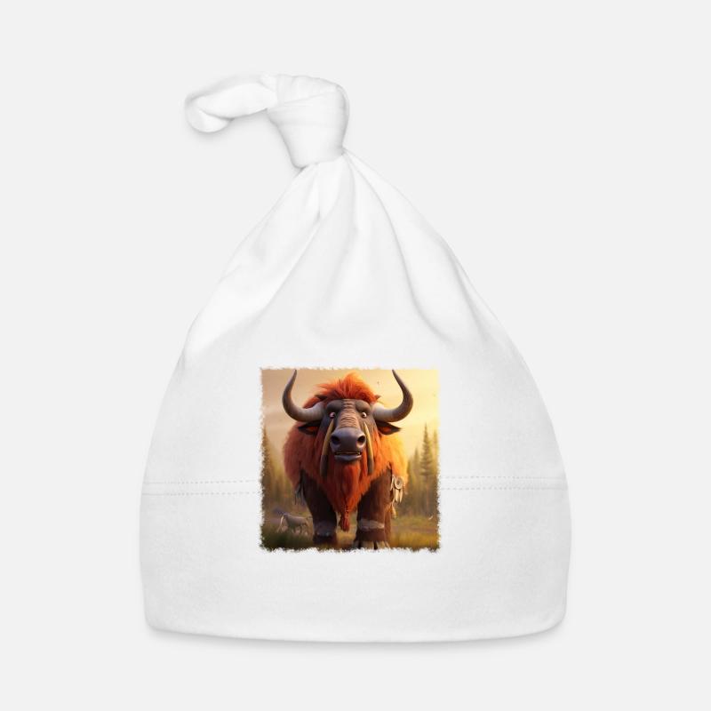 Cool bison Organic Baby Cap
