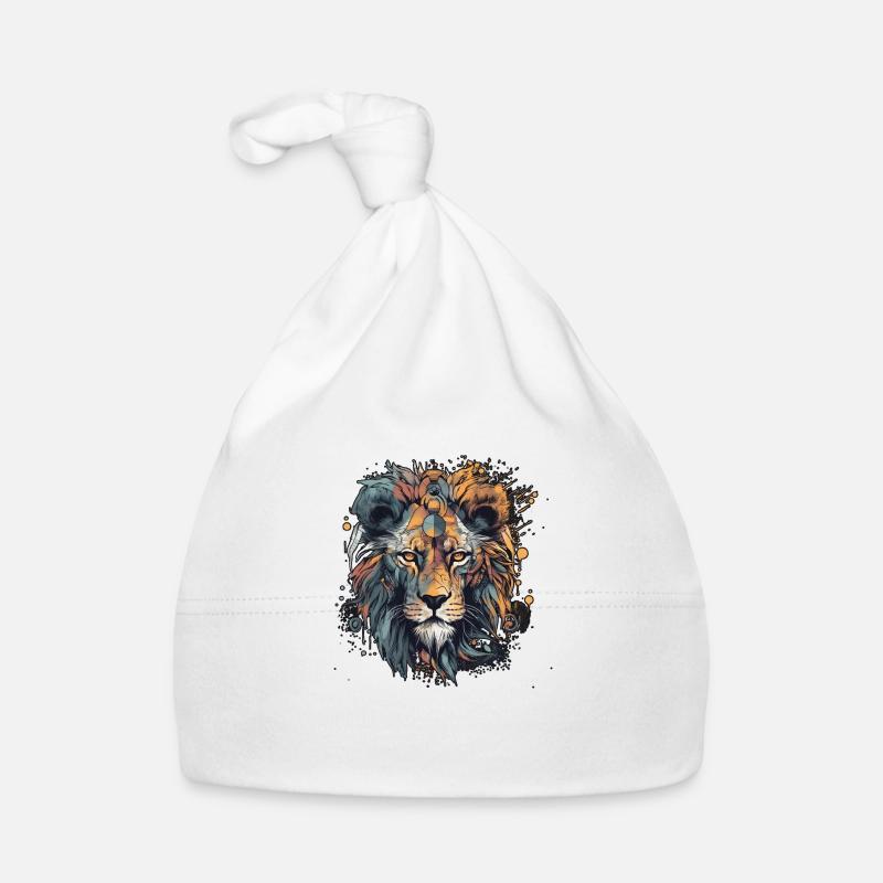 Le design du T-shirt Loewe Awakens - Bonnet bio Bébé - blanc