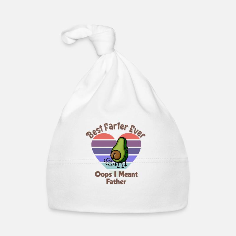 best father ever - Organic Baby Cap - white