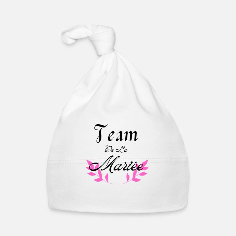 team de la Mariée Bonnet bio Bébé