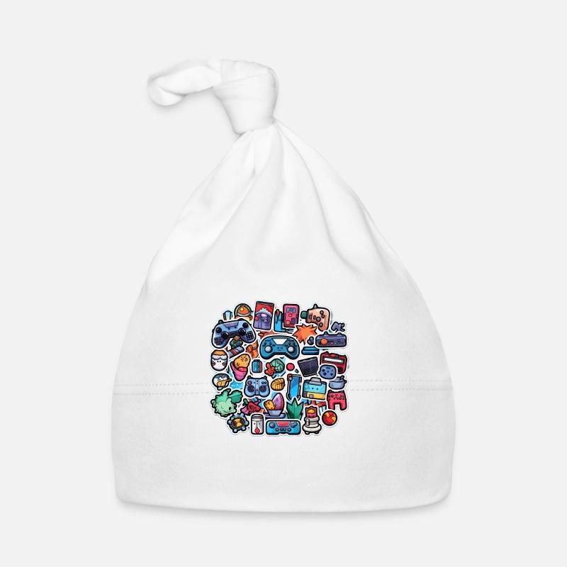 Gaming Artwork Organic Baby Cap