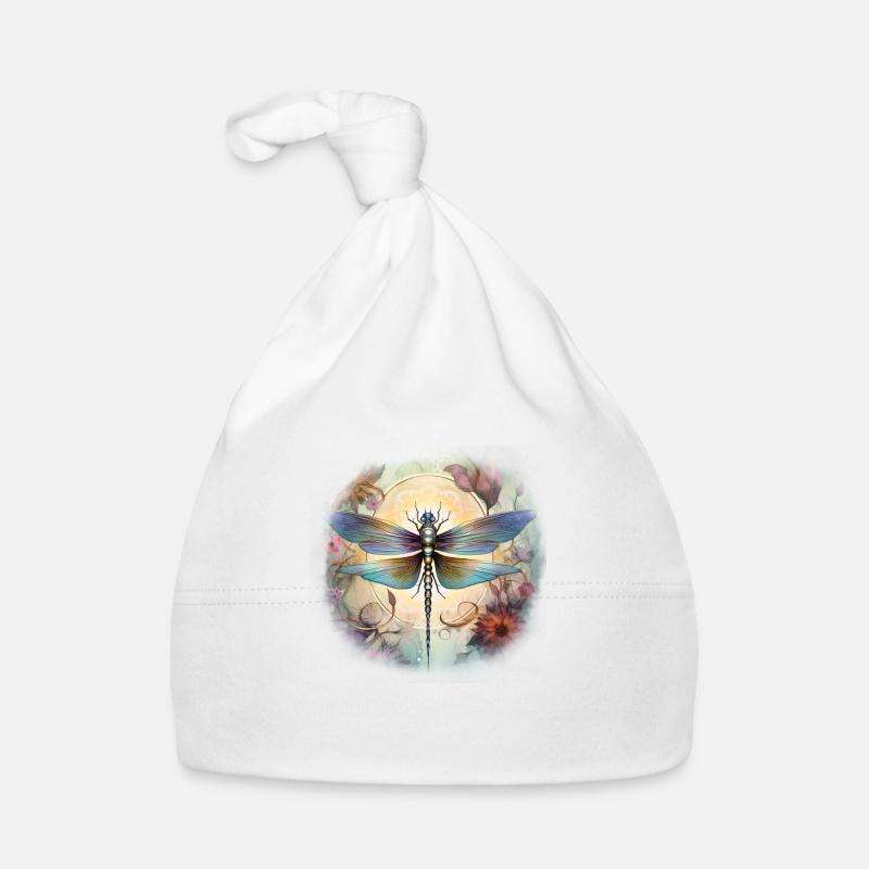 Libellule Bonnet bio Bébé