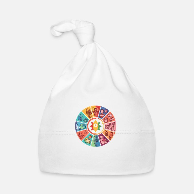 Différentes cultures Bonnet bio Bébé